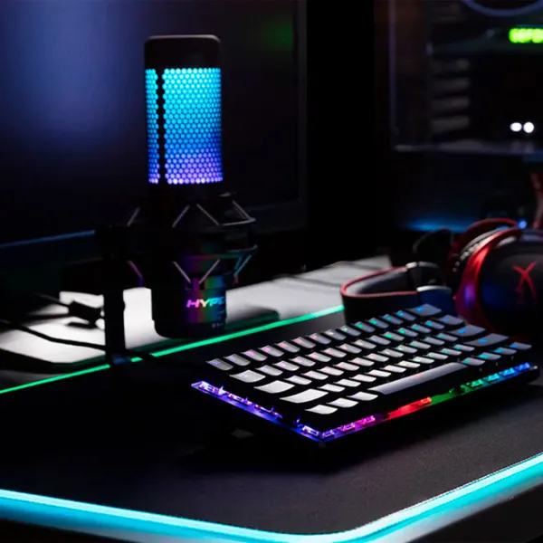 Коврик для мышки HyperX Pulsefire Mat RGB RGB Черный photo 6