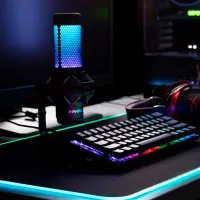 Коврик для мышки HyperX Pulsefire Mat RGB RGB Черный photo 6