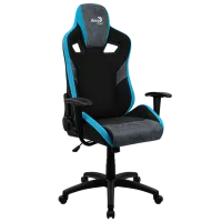 Scaun Gaming AeroCool COUNT Steel Blue photo 3