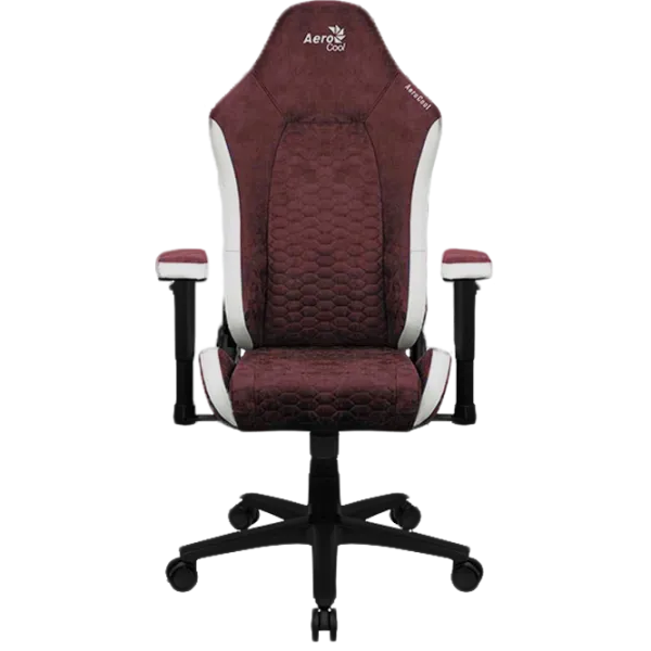Scaun Gaming AeroCool Crown AeroSuede Burgundy Red photo 2 Scaun Gaming AeroCool Crown AeroSuede Burgundy Red photo 2