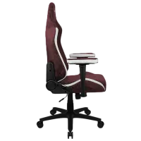 Scaun Gaming AeroCool Crown AeroSuede Burgundy Red photo 4