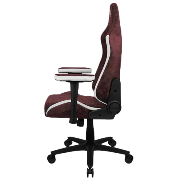 Scaun Gaming AeroCool Crown AeroSuede Burgundy Red photo 5 Scaun Gaming AeroCool Crown AeroSuede Burgundy Red photo 5