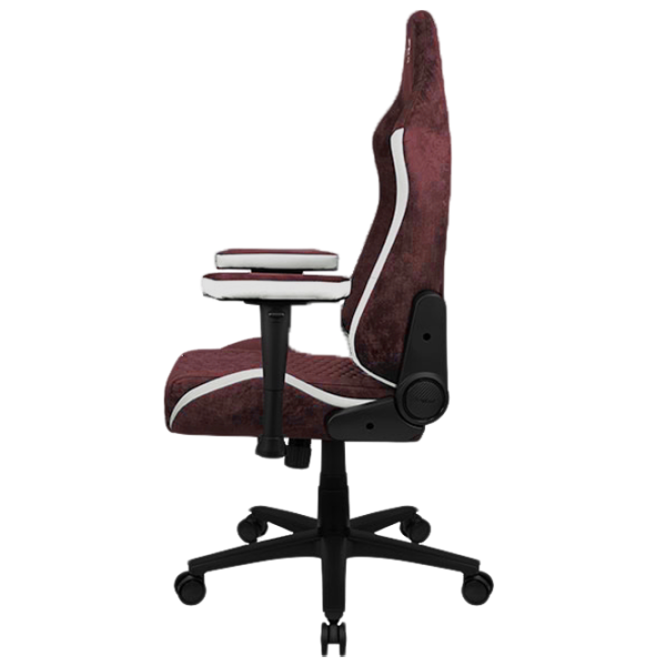 Scaun Gaming AeroCool Crown AeroSuede Burgundy Red photo 5 Scaun Gaming AeroCool Crown AeroSuede Burgundy Red photo 5