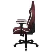 Scaun Gaming AeroCool Crown AeroSuede Burgundy Red photo 5