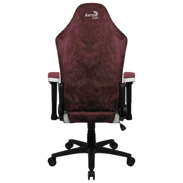 Scaun Gaming AeroCool Crown AeroSuede Burgundy Red photo 7 Scaun Gaming AeroCool Crown AeroSuede Burgundy Red photo 7