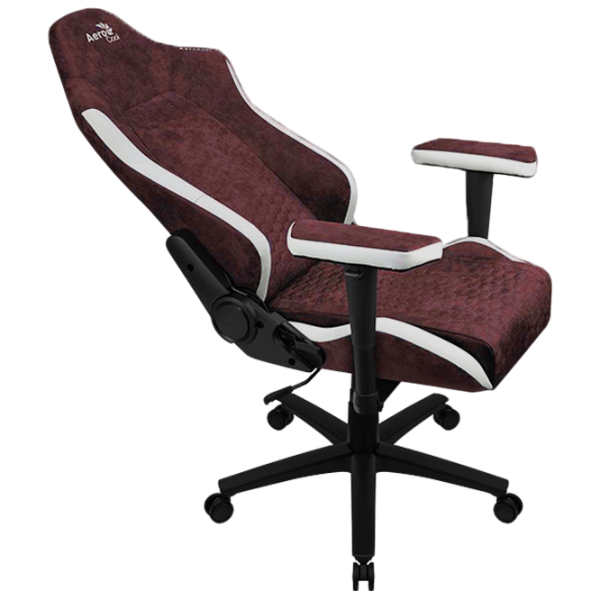Scaun Gaming AeroCool Crown AeroSuede Burgundy Red photo 8 Scaun Gaming AeroCool Crown AeroSuede Burgundy Red photo 8