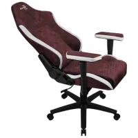 Scaun Gaming AeroCool Crown AeroSuede Burgundy Red photo 8