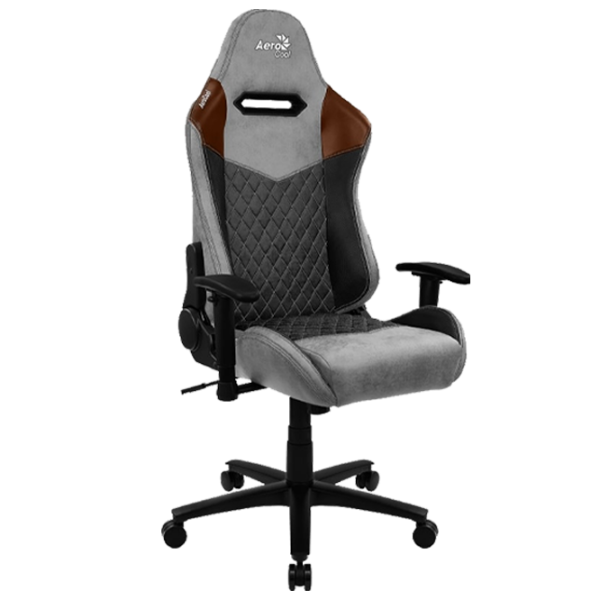Scaun Gaming AeroCool Duke Tan Grey photo 4 Scaun Gaming AeroCool Duke Tan Grey photo 4