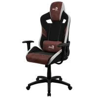 Scaun Gaming AeroCool COUNT Burgundy Red photo 6