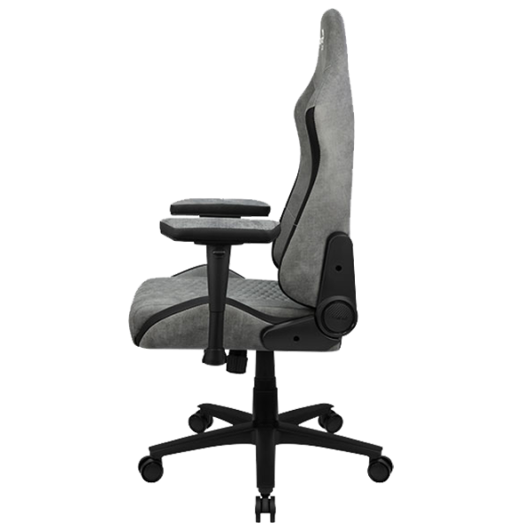 Scaun Gaming AeroCool Crown AeroSuede Stone Grey photo 5 Scaun Gaming AeroCool Crown AeroSuede Stone Grey photo 5