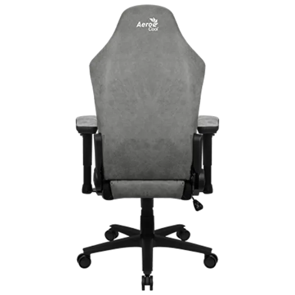 Scaun Gaming AeroCool Crown AeroSuede Stone Grey photo 7 Scaun Gaming AeroCool Crown AeroSuede Stone Grey photo 7