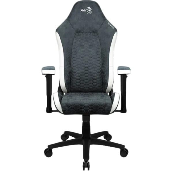 Scaun Gaming AeroCool Crown AeroSuede Steel Blue photo 2 Scaun Gaming AeroCool Crown AeroSuede Steel Blue photo 2
