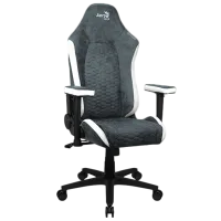 Scaun Gaming AeroCool Crown AeroSuede Steel Blue photo 3
