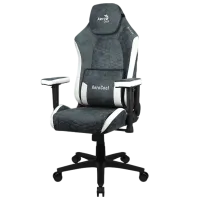 Scaun Gaming AeroCool Crown AeroSuede Steel Blue photo 6