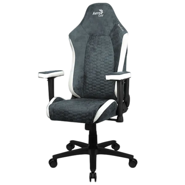 Scaun Gaming AeroCool Crown AeroSuede Steel Blue photo 7 Scaun Gaming AeroCool Crown AeroSuede Steel Blue photo 7
