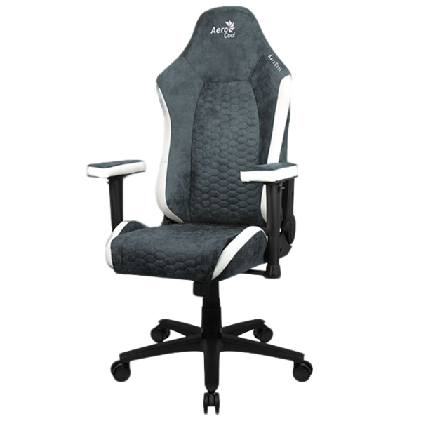 Scaun Gaming AeroCool Crown AeroSuede Steel Blue photo 7 Scaun Gaming AeroCool Crown AeroSuede Steel Blue photo 7