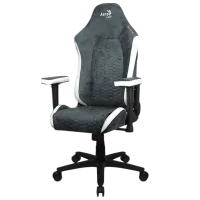 Scaun Gaming AeroCool Crown AeroSuede Steel Blue photo 7