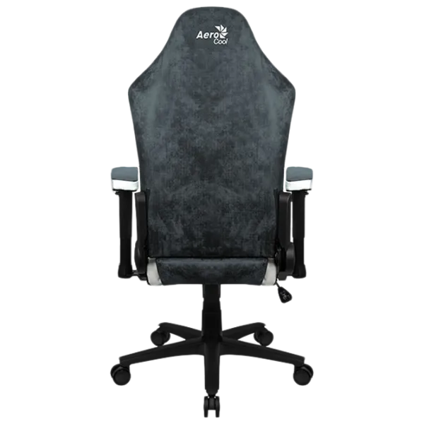 Scaun Gaming AeroCool Crown AeroSuede Steel Blue photo 8 Scaun Gaming AeroCool Crown AeroSuede Steel Blue photo 8