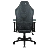 Scaun Gaming AeroCool Crown AeroSuede Steel Blue photo 8