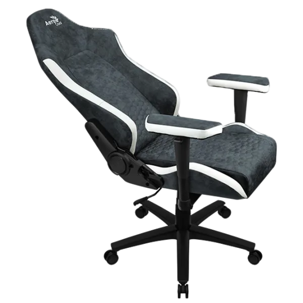 Scaun Gaming AeroCool Crown AeroSuede Steel Blue photo 9 Scaun Gaming AeroCool Crown AeroSuede Steel Blue photo 9
