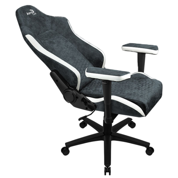 Scaun Gaming AeroCool Crown AeroSuede Steel Blue photo 9 Scaun Gaming AeroCool Crown AeroSuede Steel Blue photo 9