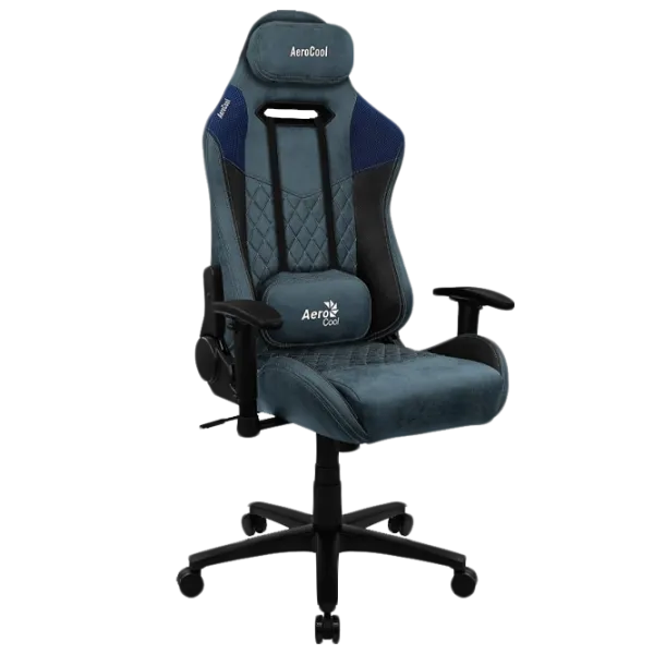 Scaun Gaming AeroCool Duke Steel Blue photo 3