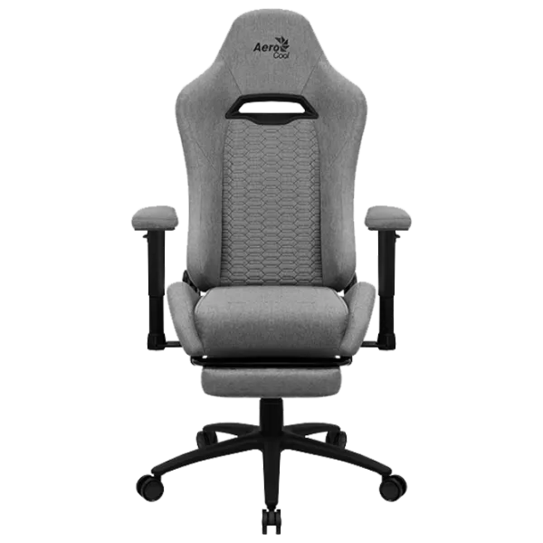 Scaun Gaming AeroCool Royal Ash Grey photo 2 Scaun Gaming AeroCool Royal Ash Grey photo 2