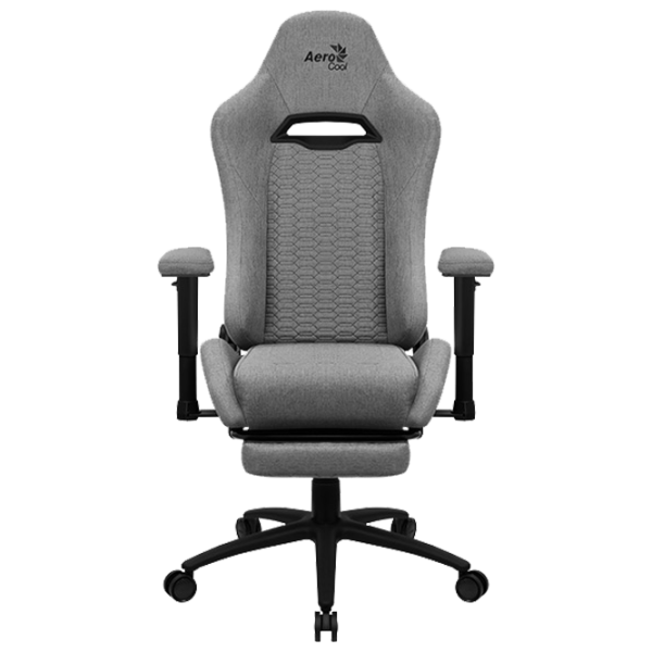 Scaun Gaming AeroCool Royal Ash Grey photo 2 Scaun Gaming AeroCool Royal Ash Grey photo 2
