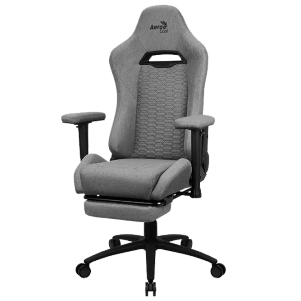 Scaun Gaming AeroCool Royal Ash Grey photo 4 Scaun Gaming AeroCool Royal Ash Grey photo 4
