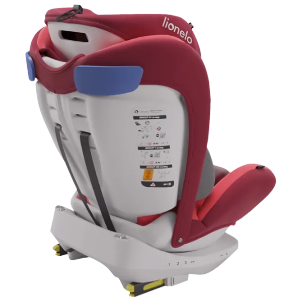 Scaun auto Lionelo Bastiaan  0 luni - 12 ani / 36 kg / Red photo 4