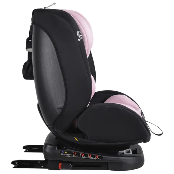 Scaun auto Moni Serengeti  0 luni - 12 ani / 36 kg / Pink photo 3 Scaun auto Moni Serengeti  0 luni - 12 ani / 36 kg / Pink photo 3