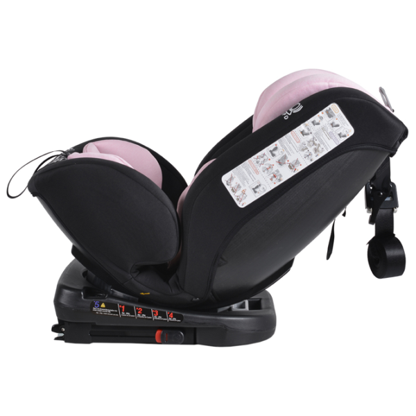 Scaun auto Moni Serengeti  0 luni - 12 ani / 36 kg / Pink photo 5 Scaun auto Moni Serengeti  0 luni - 12 ani / 36 kg / Pink photo 5