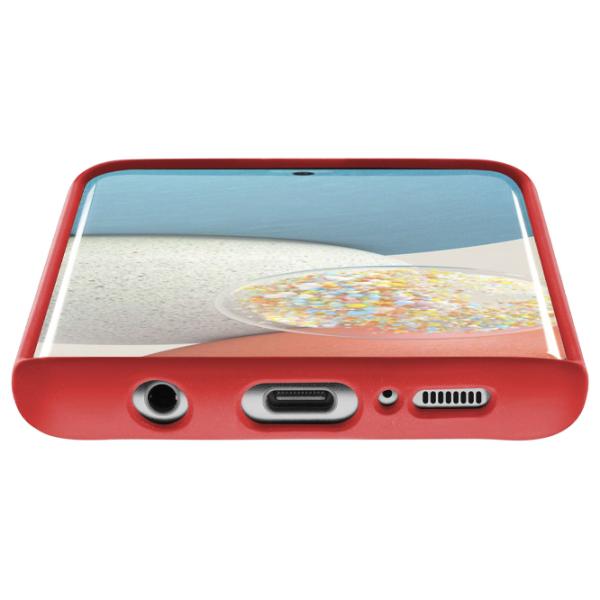 Husă pentru smartphone Samsung Galaxy A53 Cellularline/ Back/ Soft/ Red photo 2