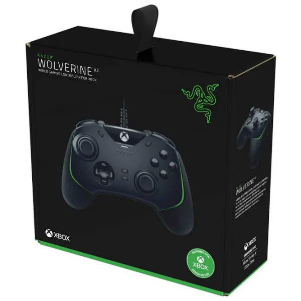Gamepad Razer Wolverine V2 Cu fir/ 14 buttons/ Black photo 7 Gamepad Razer Wolverine V2 Cu fir/ 14 buttons/ Black photo 7