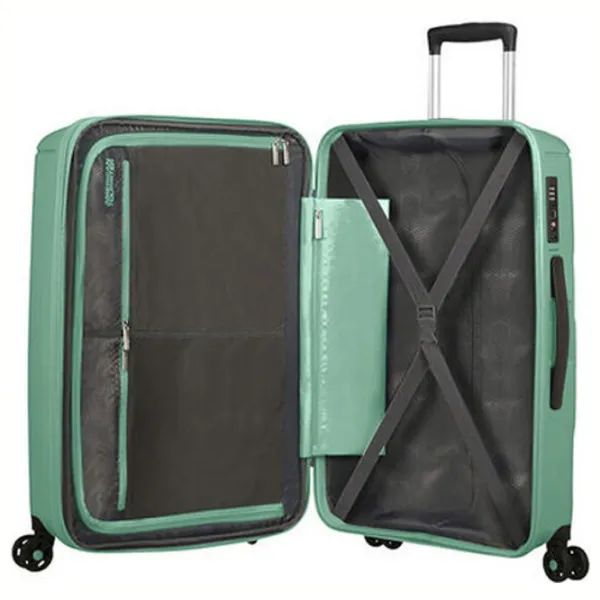 Чемодан American Tourister Sunside 72.5л/ Mineral Зеленый photo 6 Чемодан American Tourister Sunside 72.5л/ Mineral Зеленый photo 6
