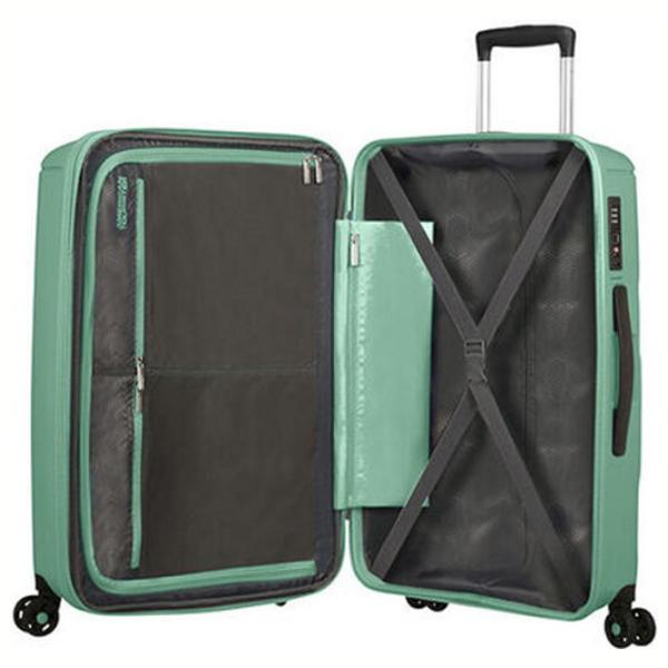 Чемодан American Tourister Sunside 72.5л/ Mineral Зеленый photo 6 Чемодан American Tourister Sunside 72.5л/ Mineral Зеленый photo 6