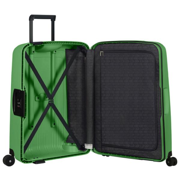 Valiză Samsonite S'Cure Eco 128014/ 1598 34 l/ Green photo 4 Valiză Samsonite S'Cure Eco 128014/ 1598 34 l/ Green photo 4