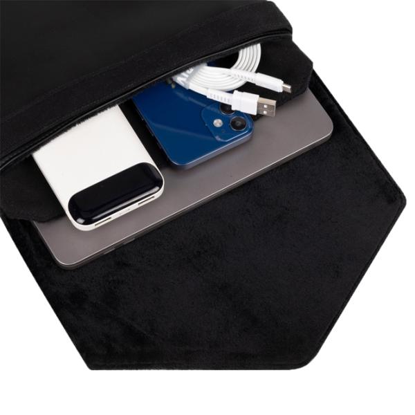 Husă pentru laptop RivaCase Apple MacBook Pro Canvas Sleeve 14"/ Black photo 8