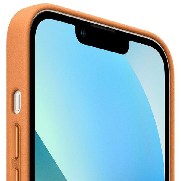 Husă pentru smartphone Apple iPhone 13 mini Apple/ MagSafe/ Piele/ Gold Brown photo 2 Husă pentru smartphone Apple iPhone 13 mini Apple/ MagSafe/ Piele/ Gold Brown photo 2