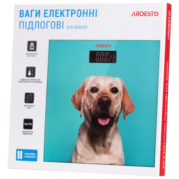 Напольные весы Ardesto SCB-965DOG Разноцветный photo 5
