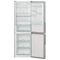 Frigider Candy CCE7T618ES cu congelator jos 341 l / 185 cm / Silver photo 4