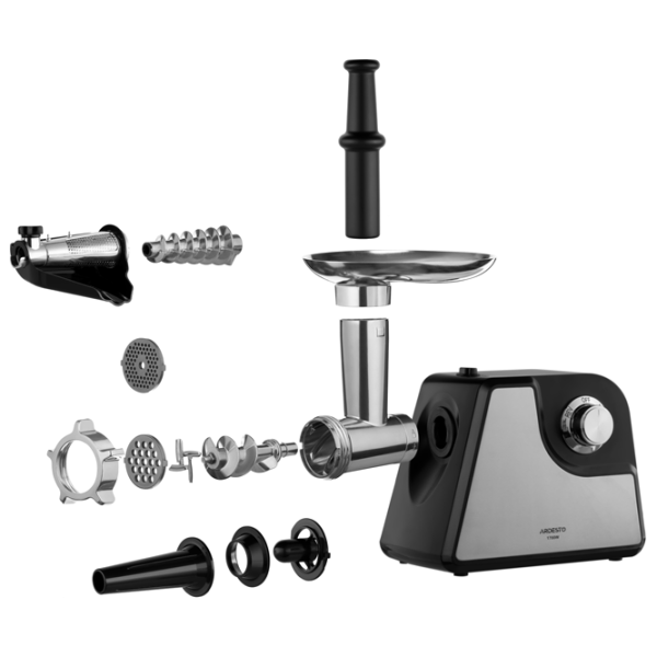 Mașină de tocat carne Ardesto MGL-1790R 1700 W/ 1.6 kg/ min/ Black photo 4