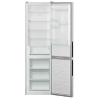 Frigider Candy CCE4T620ES cu congelator jos 377 l / 200 cm / Silver photo 4