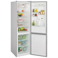 Frigider Candy CCE4T620ES cu congelator jos 377 l / 200 cm / Silver photo 5