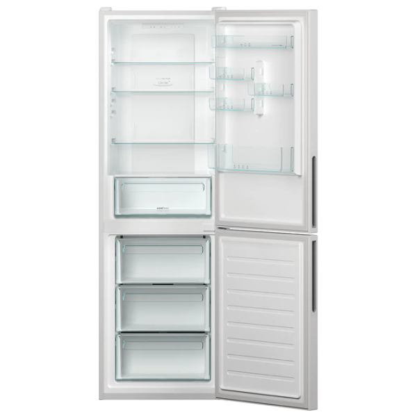Frigider Candy CCE4T618EW cu congelator jos 341 l / 185 cm / White photo 4
