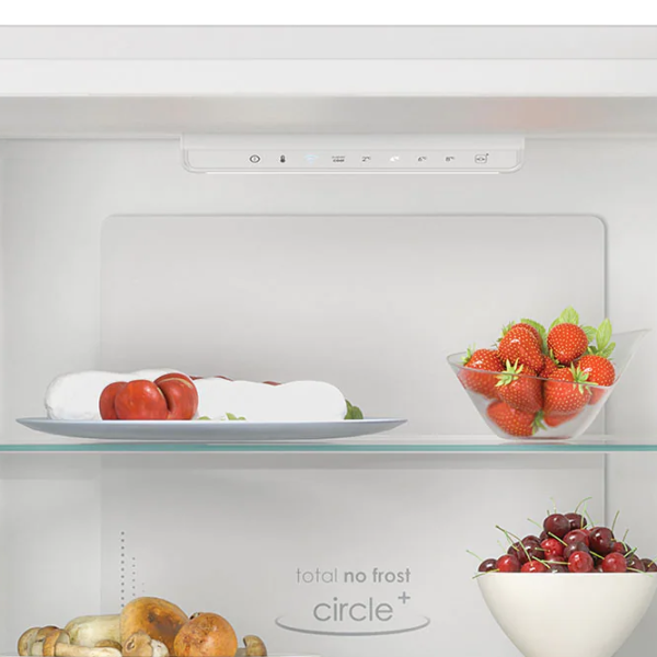 Frigider Candy CCE4T618EW cu congelator jos 341 l / 185 cm / White photo 6