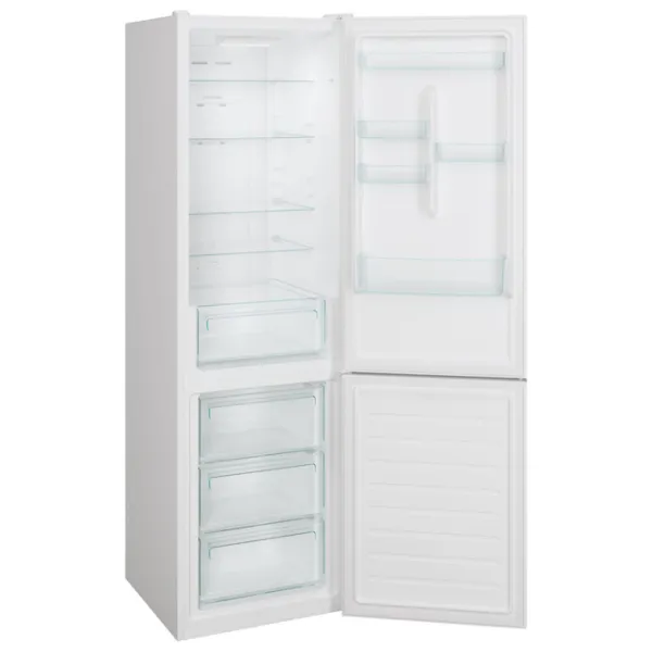 Frigider Candy CCE3T620FW cu congelator jos 377 l / 200 cm / White photo 4