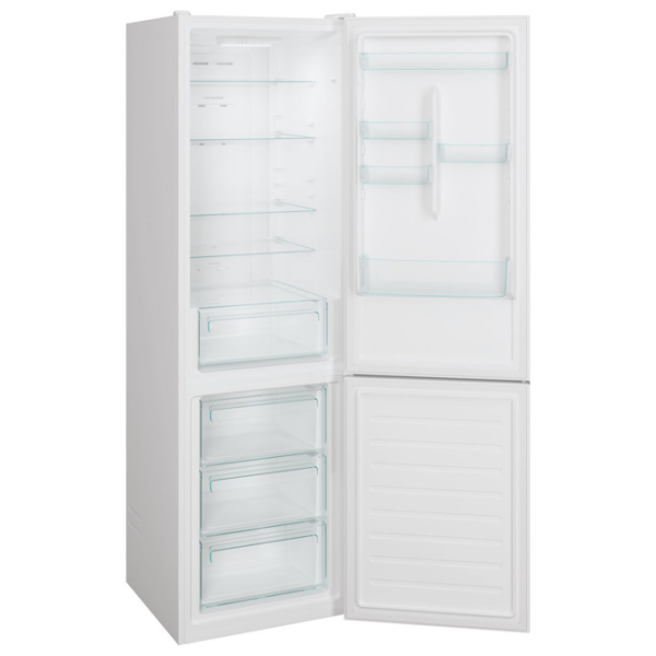 Frigider Candy CCE3T620FW cu congelator jos 377 l / 200 cm / White photo 4