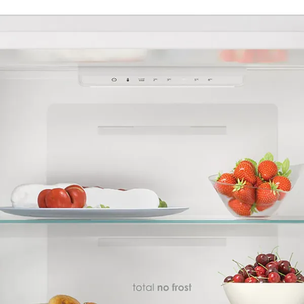 Frigider Candy CCE3T620FW cu congelator jos 377 l / 200 cm / White photo 6