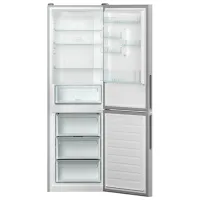 Frigider Candy CCE4T618ES cu congelator jos 341 l / 185 cm / Silver photo 4